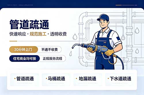 瑞丽管道疏通