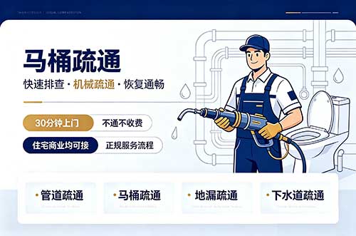 瑞丽马桶疏通