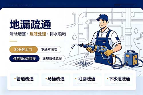 瑞丽地漏疏通